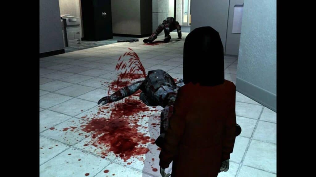 Imagem de gameplay do jogo F.E.A.R.