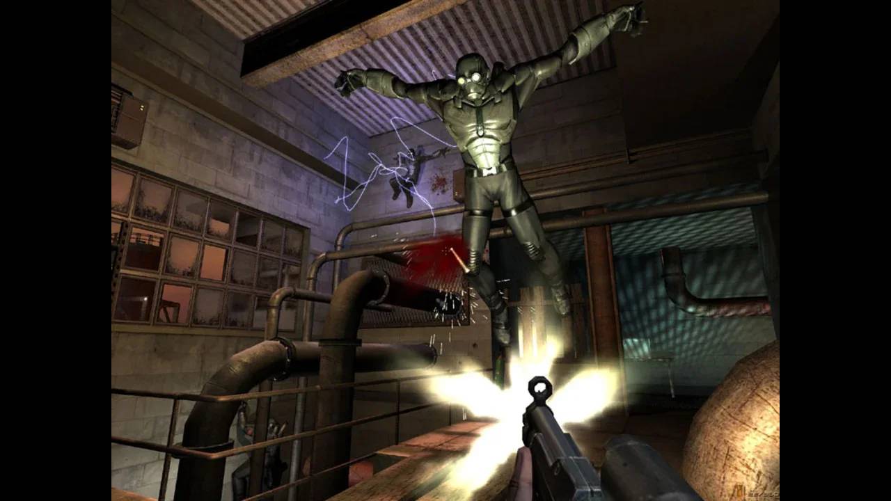Imagem de gameplay do jogo F.E.A.R.