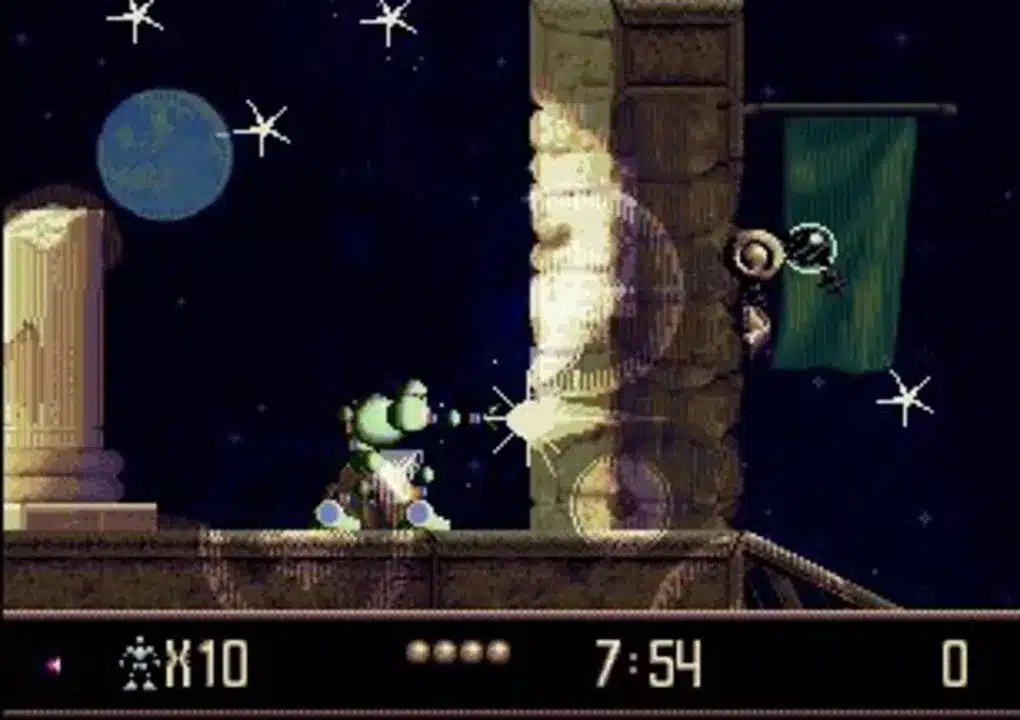 Foto da gameplay de Vectorman